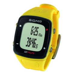 Sigma Sporthorloge GPS iD.RUN geel 24810